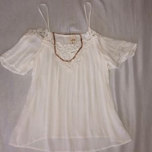 Off the shoulder top